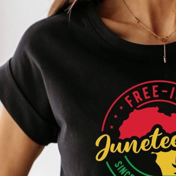 Juneteenth Day Shirt, Free-ish Juneteenth 1865 Shirt, Celebrate Freedom 1865 Tee - Picture 3 of 4